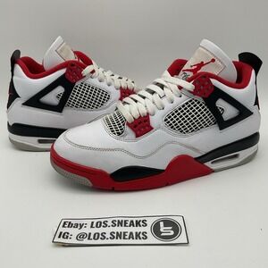 Size 9.5 - Jordan 4 Retro OG Mid Fire Red (DC7770-160)